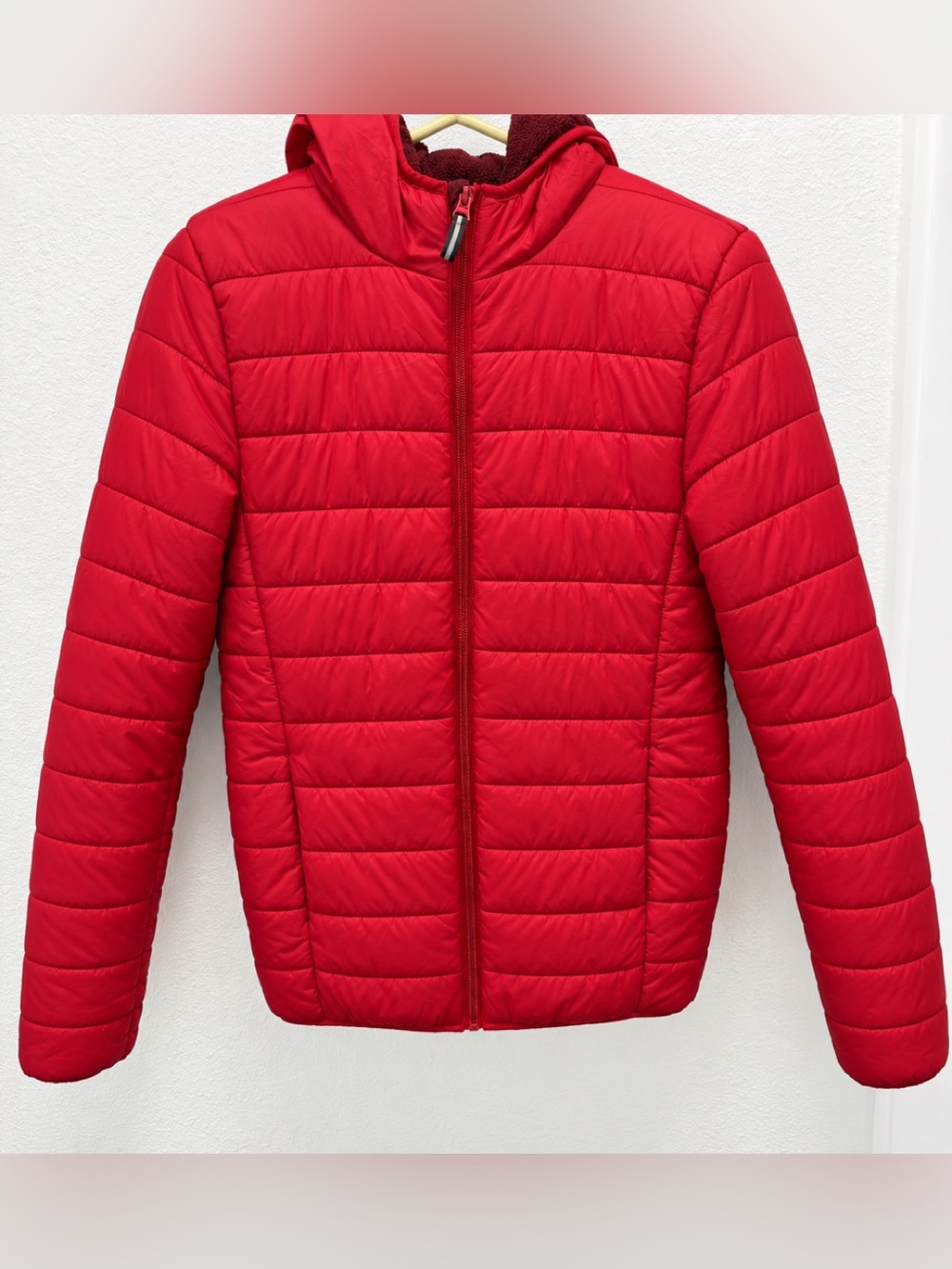 Cat & Jack magenta lightweight puffer jacket Sz(XL)
